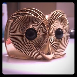 Owl vintage bangle